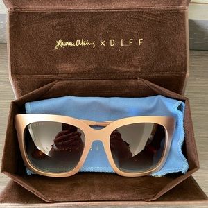 Lauren Akins x DIFF Rose Gold Sunglasses